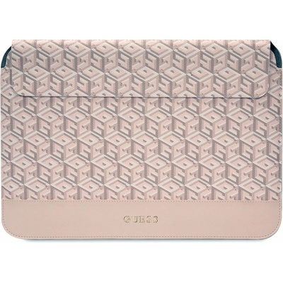 Guess PU G Cube Computer Sleeve 13/14" růžový 14529304