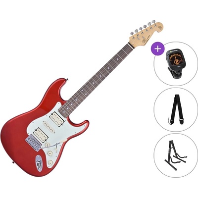 SX SST62+ /HSH Basic SET Candy Apple Red Електрическа китара