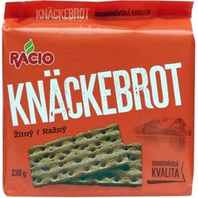 Racio knäckebrot žitný 230 g – Zboží Dáma