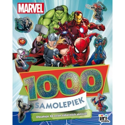 1000 samolepiek s aktivitami Marvel – Hledejceny.cz
