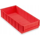 Allit Plastový regálový box ShelfBox typ E 183 x 400 x 81 mm 8 ks modrý
