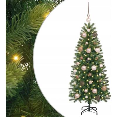 VidaXL Ozdobený vianočný stromček 121 - 150 cm