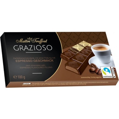 Maitre Truffout Plněná espresso 100 g