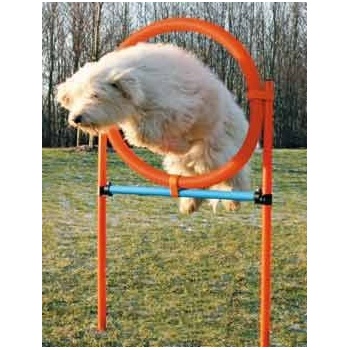 Trixie Agility proskakovací kruh / 78 x 115 cm