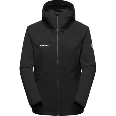 Mammut Дамско софтшел яке Mammut Women's Ultimate Comfort Softshell Hooded Jacket Softshell jacket - Black - размер XS (103-2751-0111)