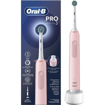 Image 1 of Oral-B PRO Series 3 X-Clean pink