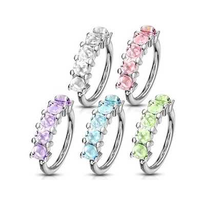 Šperky4U piercing kruh K01050-C