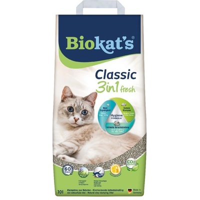 Biokat's Biokat’s Classic 3 в 1 fresh постелка 10 л
