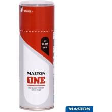 Maston One Spraypaint akrylová barva ve spreji 400 ml red RAL 3020 hedvábný mat