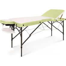 Tandem Profi A3D Contour Duo Skladací masážny stôl Farba: bielo-zelená 187*70 cm | 15,7 kg | 4 farby