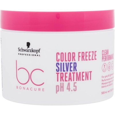 Schwarzkopf BC Bonacure Color Freeze pH 4.5 Treatment Silver от Schwarzkopf Professional за Жени Маска за коса 500мл