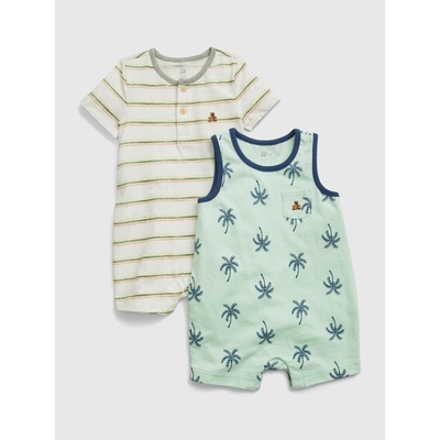 GAP Baby overal 2ks Vícebarevná EU Vícebarevná