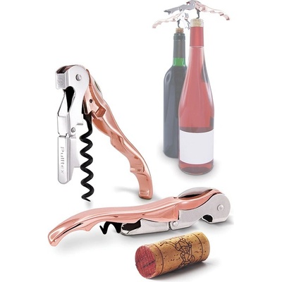 Luxusní dvoufázová vývrtka Pulltap´s Classic Rosé Gold