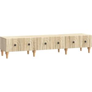 vidaXL ТВ шкаф 147 x 34, 5 x 30 cm Дъб сонома Инженерна дървесина (894247)