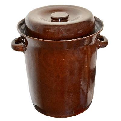 KERAMICKÉ ZÁVODY ZÁBŘEH Keramický hrnec na zelí, zelák 5 l