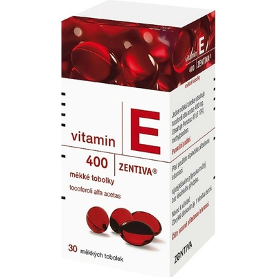 Zentiva Vitamin E 400 30 měkkých tobolek