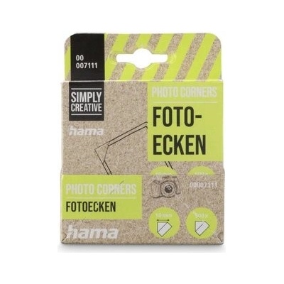 Hama fotorůžky samolepící, transparentní, viskóza/papír, 500 ks