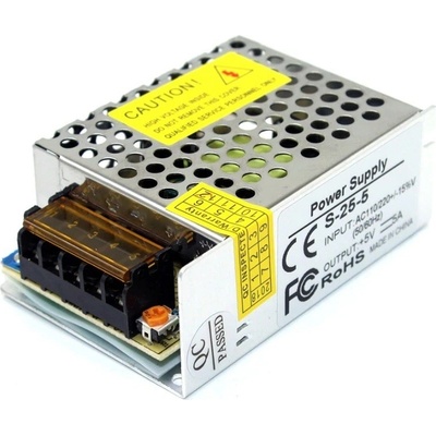 Napájecí zdroj 5V, 5A - 25W