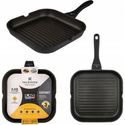 Valdinox Grilovací pánev Expert 28 cm s nepřilnavým povrchem