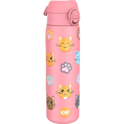 Термо бутилка за вода Ion8 Print, метална, 500ml, КОТЕТА (32117-А-КОТЕТА)