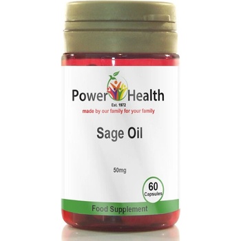 Power Health Салвия (масло) 50 mg 60 капсули | Power Health (031934 (DISSEO) PWH)