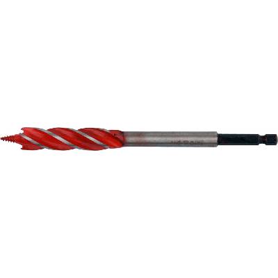 YATO Vrták do dreva 14 x 165 mm HEX-1/4" HRC 40-45 so 4 reznými hranami (YT-44682)