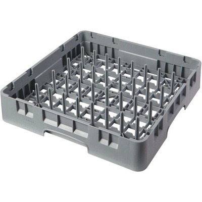 Koš na talíře Camrack® do myčky nádobí 500 x 500 mm, šedý, Cambro, šedý, Světle šedá, 500x500x(H)101mm