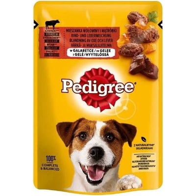 Pedigree Adult hovädzie a pečen v želé 100 g