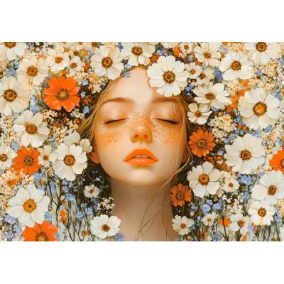 Castorland - Puzzle Spring Girl - 500 piese