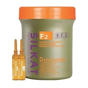 BES Beauty & Science Лосион против пърхот BES Silkat Dandruff Treatment Active F2