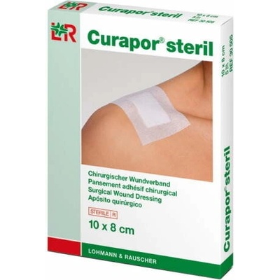 Curapor krytie s vankúšikom samolepiace sterilné 10 x 8 cm 5 ks
