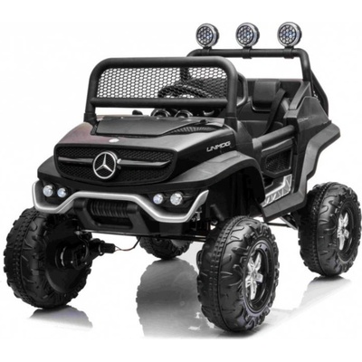 Mamido Elektrické autíčko Buggy Mercedes Benz Unimog 4x4 čierna