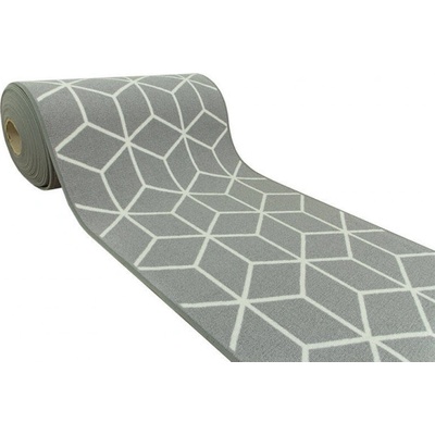 Nej-koberce Cubes 19 světle šedý metráž 67 cm