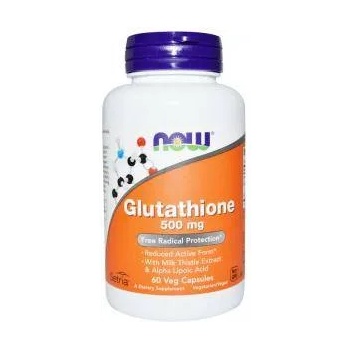 NOW Глутатион - Glutathione 500 мг. - 60 капсули - NOW FOODS, NF0104