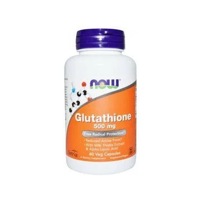 NOW Глутатион - Glutathione 500 мг. - 60 капсули - NOW FOODS, NF0104