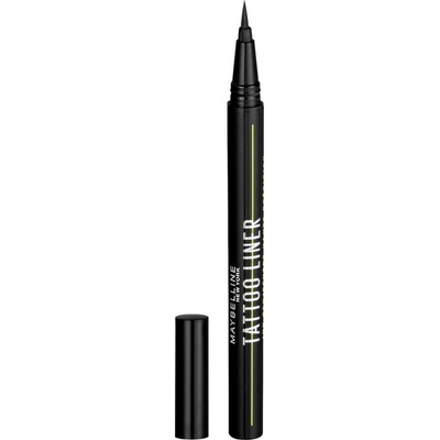 Maybelline Tekuté oční linky v peru Tattoo Liner Ink Pen Pitch Brown 1 ml