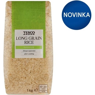 Tesco Predvarená dlhozrnná ryža lúpaná 1 kg