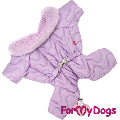 FOR MY DOGS Overal PURPLE WAVES