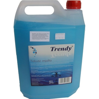 Trendy tekuté mýdlo modré 5 l