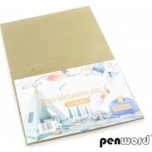 Penword A4 corrugated matte cardboard 5pcs