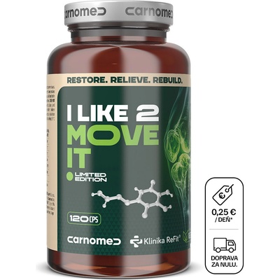 CarnoMed Naturálny BIO kolagén z vaječných membrán I like 2 MOVE IT 120 kapsúl
