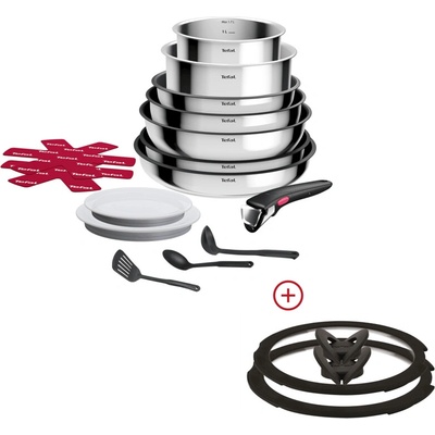 Tefal sada nádobí Ingenio Cook Eat L881SF04 + poklice 24 a 26 cm