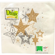 Daisy Vianočné obrúsky s motívom 33x33cm