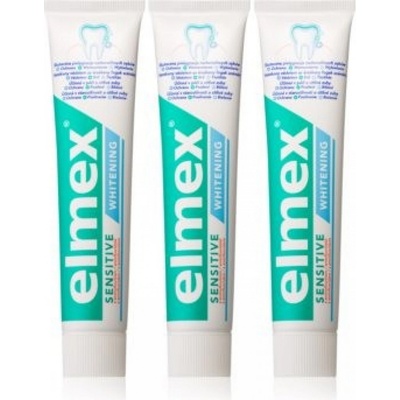 Elmex Sensitive Professional Gentle Whitening 3 x 75 ml