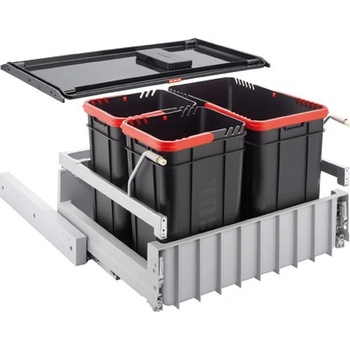 Odpadkový kôš Franke Sorter 300 - 60 2 x 10L 1 x 22L