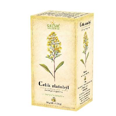 Zlatobyľ celík - čaj porciovaný 30g Grešík