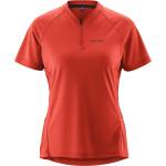 Gonso Дамска фланелка с къс ръкав за колоездене Gonso Women's Sitivo Jersey Blue Cycling jersey - Paprika Flame - размер 46 (EU) (156-2900-0217)