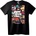 NOONEBRAND Тениска Гранд Състезателни Карт Братя - S, Black