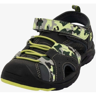 ALPINE PRO Жълто-сиви детски сандали ALPINE PRO WHITE ALPINE PRO | Siv | Момичешки | 30