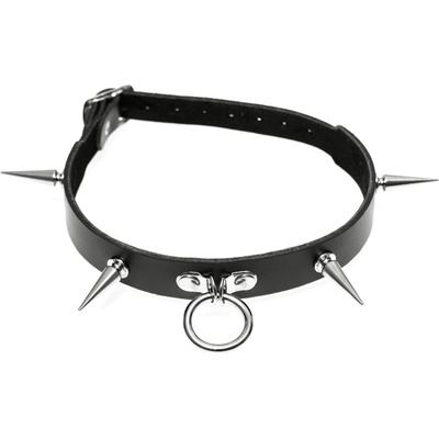 Black & metal Чокър с шипове - bwz-703